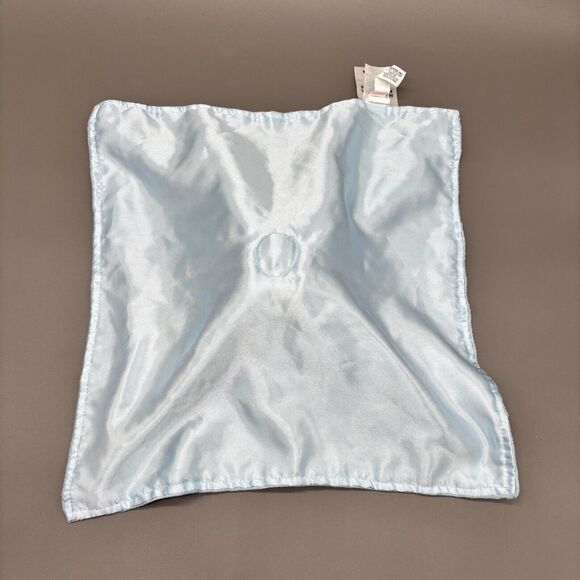 Dream Kids Blue Dinosaur Lovey Security Blanket Textured Soft Plush Triceratops - Picture 5 of 8